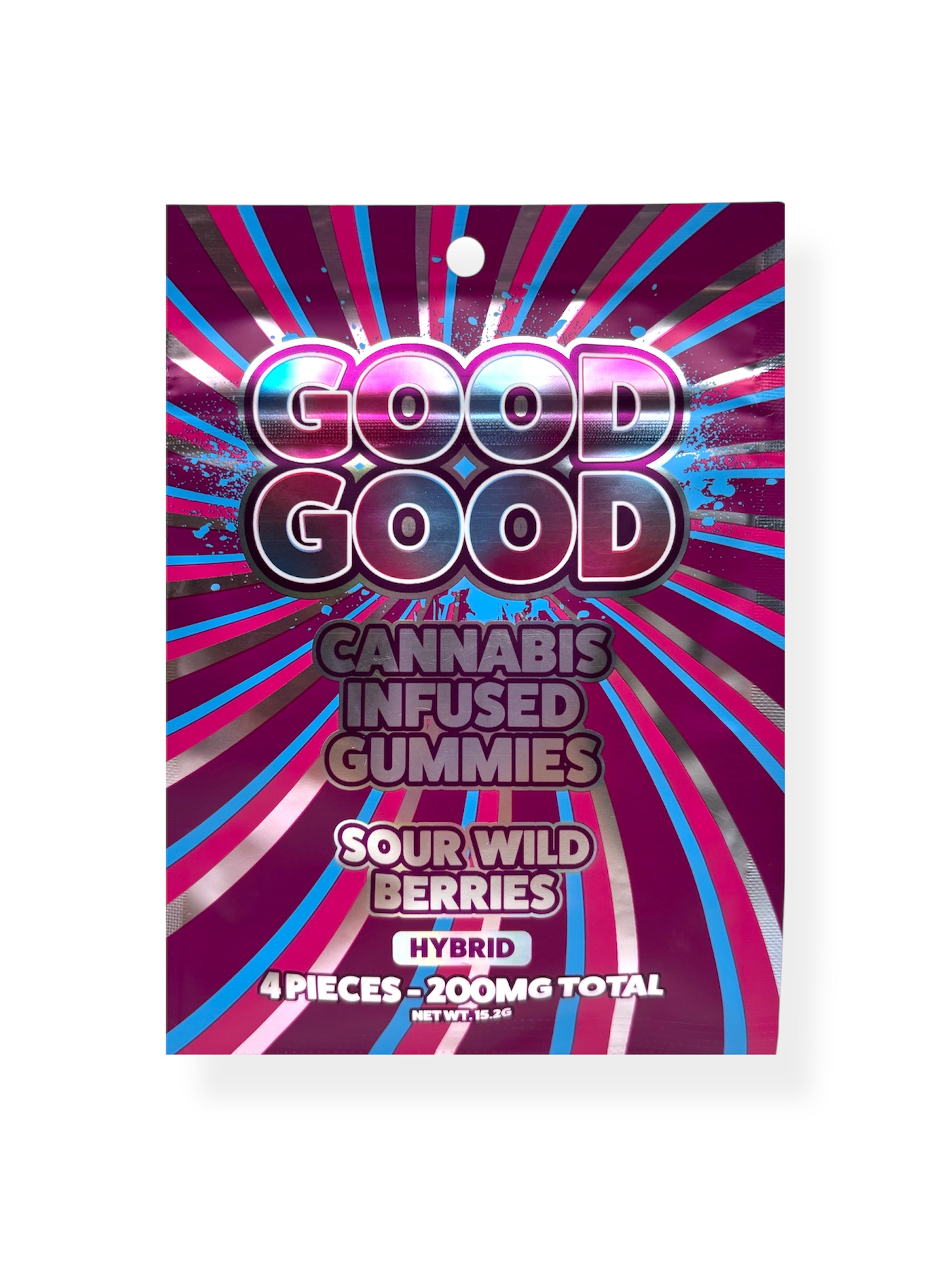 Good Good - 200mg Gummies - Sour Wild Berries