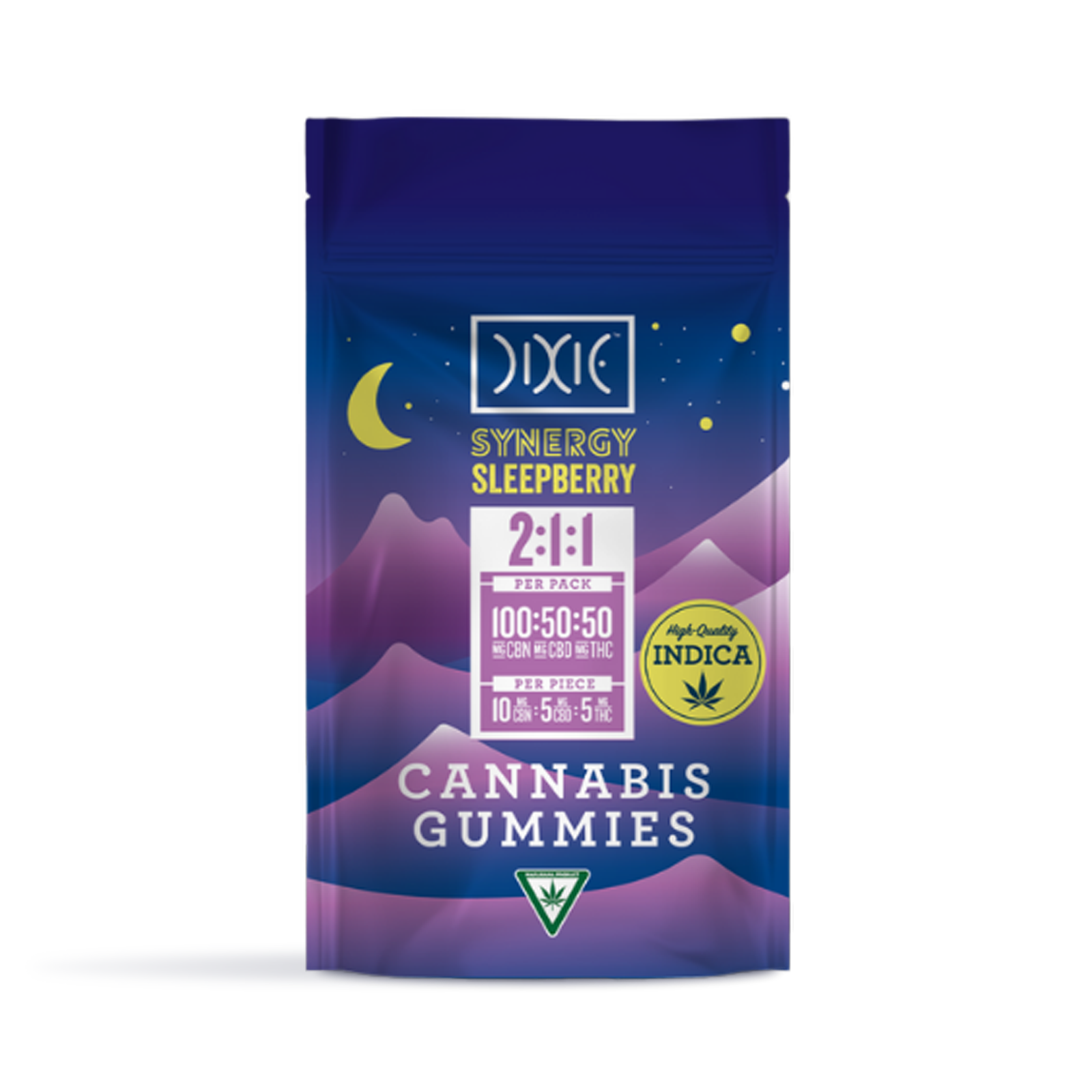 Synergy Sleepberry 2:1:1 Gummies