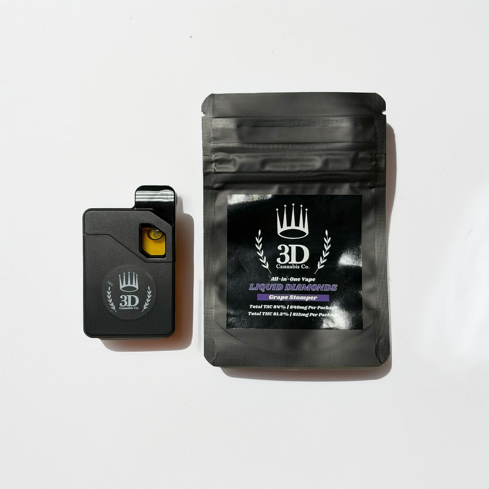 Disposable | Grape Stomper (I/H) 3D Cannabis