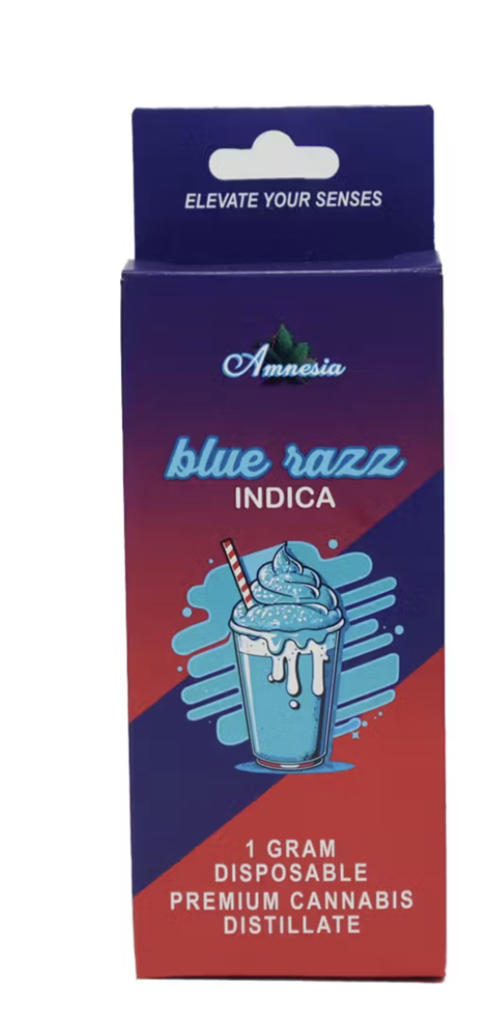 Amnesia: Blue Razz 1g Cart (I)