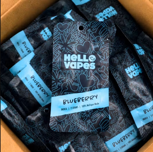 Hello Farms - 2g Disposable - Blueberry