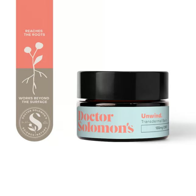 Dr. Solomon's -  3:1 Unwind - 1:3 THC:CBD - Balm - 45mg