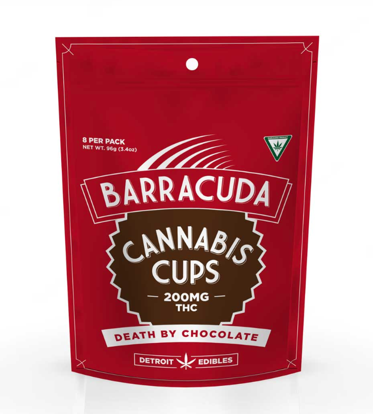 Detroit Edible Barracuda Cup Death By Chocolate 200mg HD