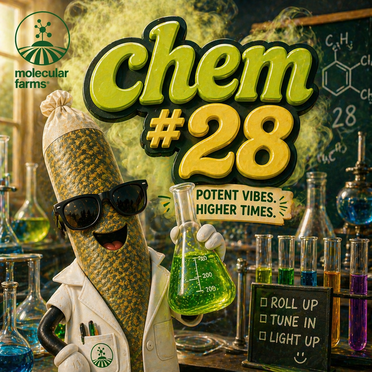 Molecular Farms I Pre Roll I Chem #28 I .7g