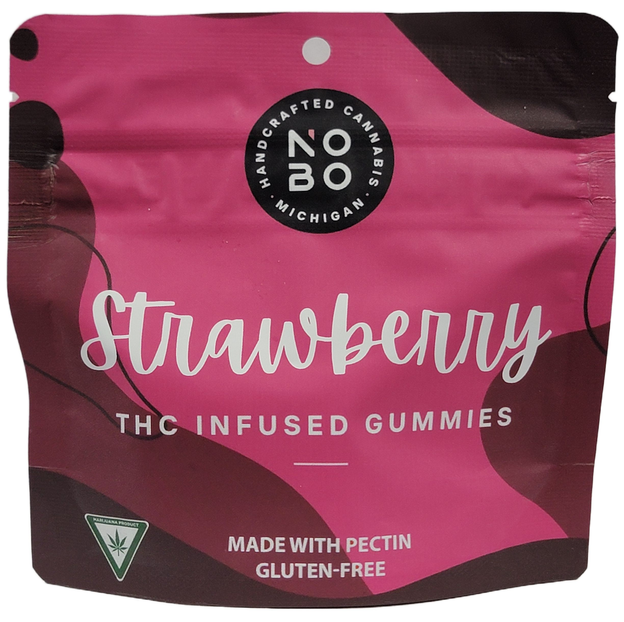 NOBO | Strawberry | Gummies | 200mg