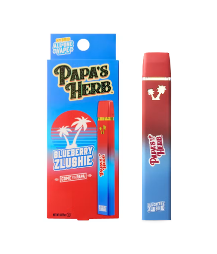 Papa's Herb | Blueberry Zlushie | All-In-One Vape 1g