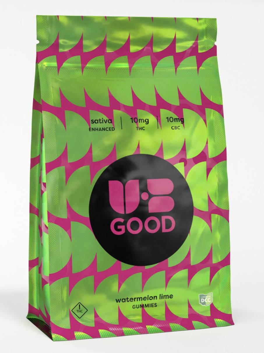 Watermelon Lime 1:1 THC:CBC Gummies 10pack | 100mg