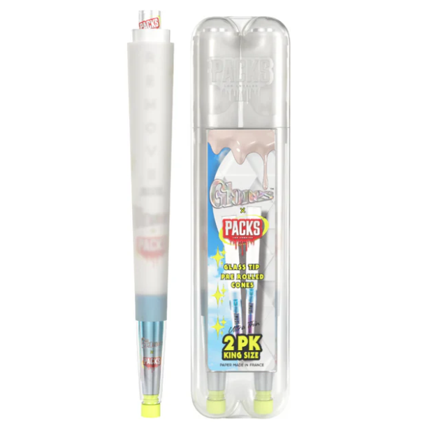 Packs Glones 2pk White Ultra Thin