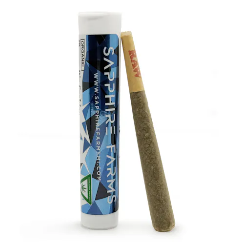 Sapphire Farms - 1g Preroll - Super Boof
