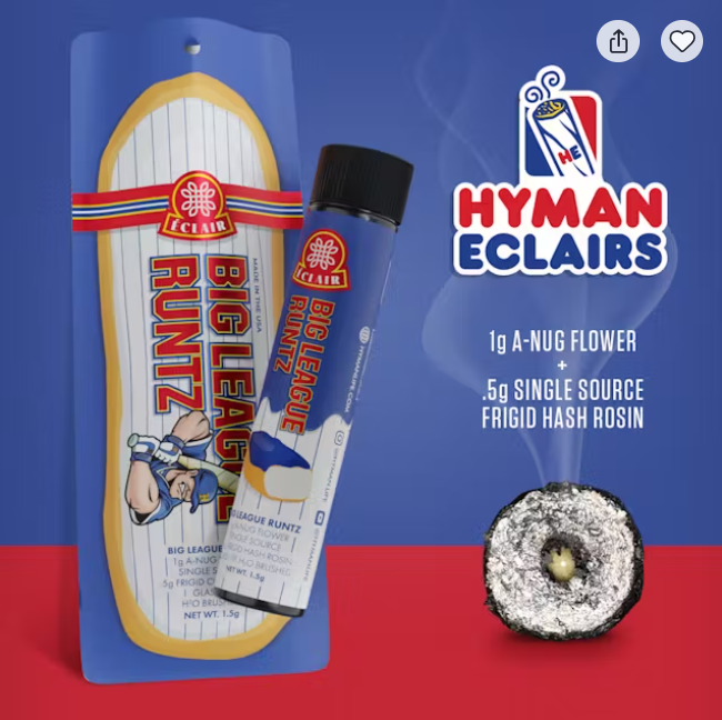 Infused Pre-Roll | Big League Runtz | 1.5g | Hyman Eclair