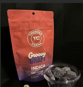 4x50mg Gummies - Grape