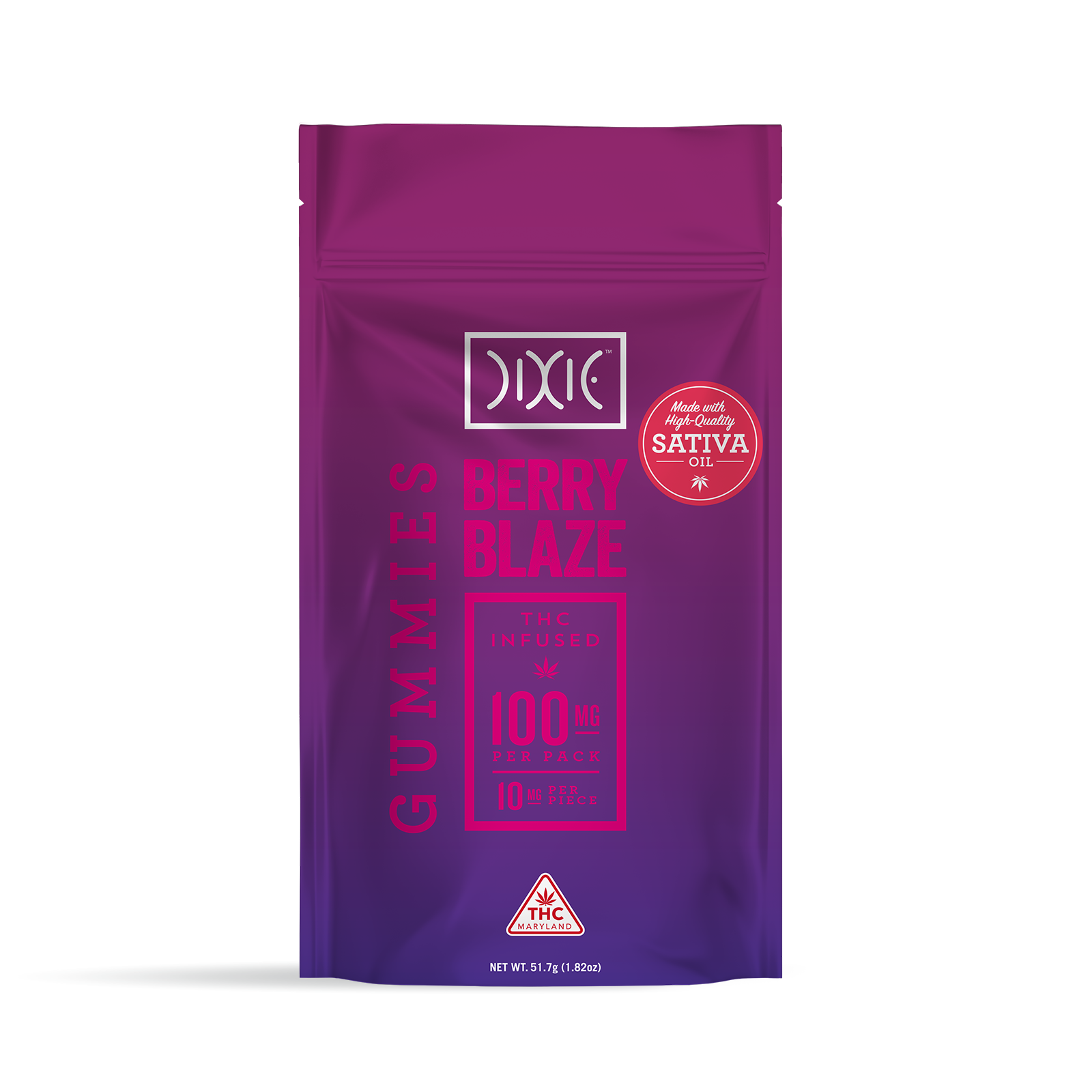 Berry Blaze Sativa Gummies