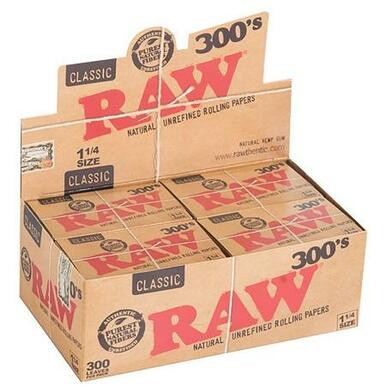 RAW Classic Rolling papers 11/4 300 count
