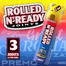 DAYTONA DREAMIN | INDICA | ROLLED N READY 3PK PRE-ROLLS | 3G | REC