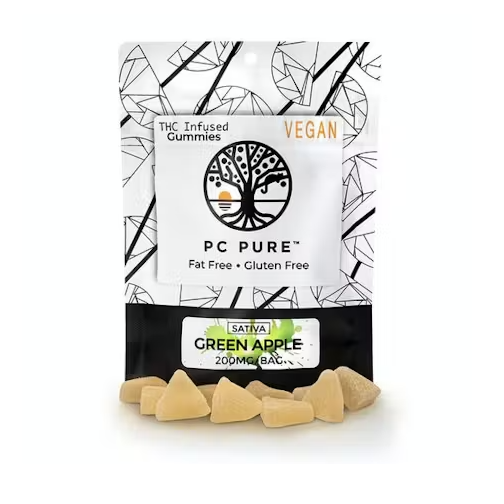 PC PURE | 200MG GUMMIES | GREEN APPLE