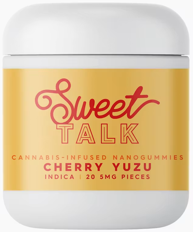 Ⓥ SWEET TALK Nano Gummies 100mg: Cherry Yuzu 20pk