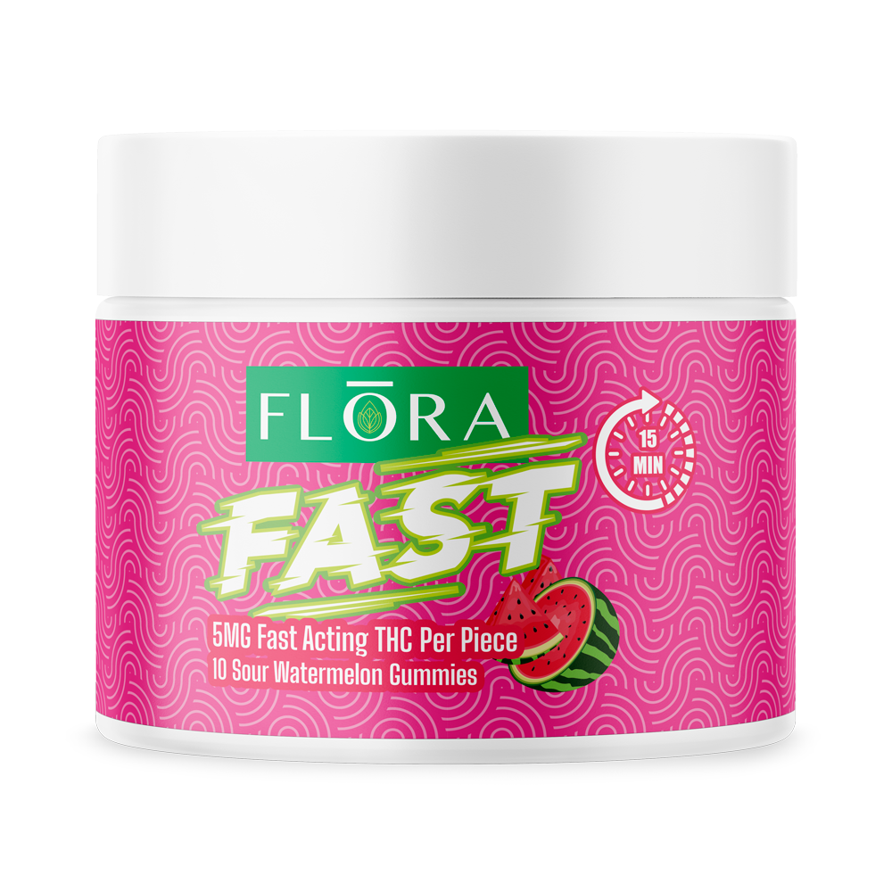 Fast Gummies Sour Watermelon