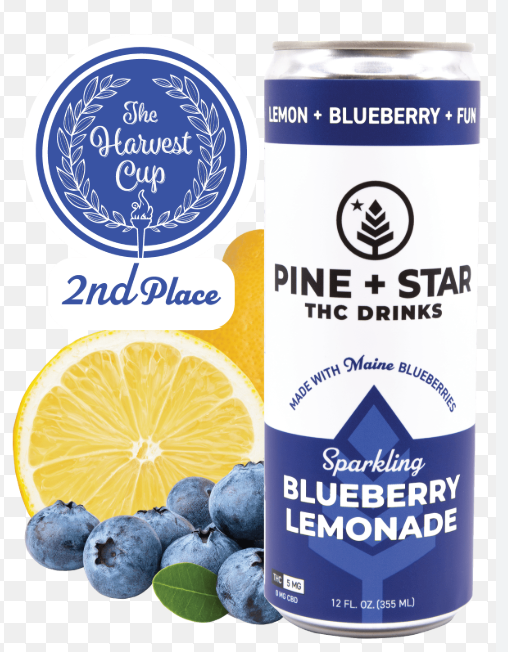 Blueberry Lemonade | Sparkling Beverage | 5mg*