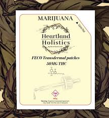 Heartland Holistics: Patch | High Dose Transdermal 1:1 | 50mg THC : 50mg CBD