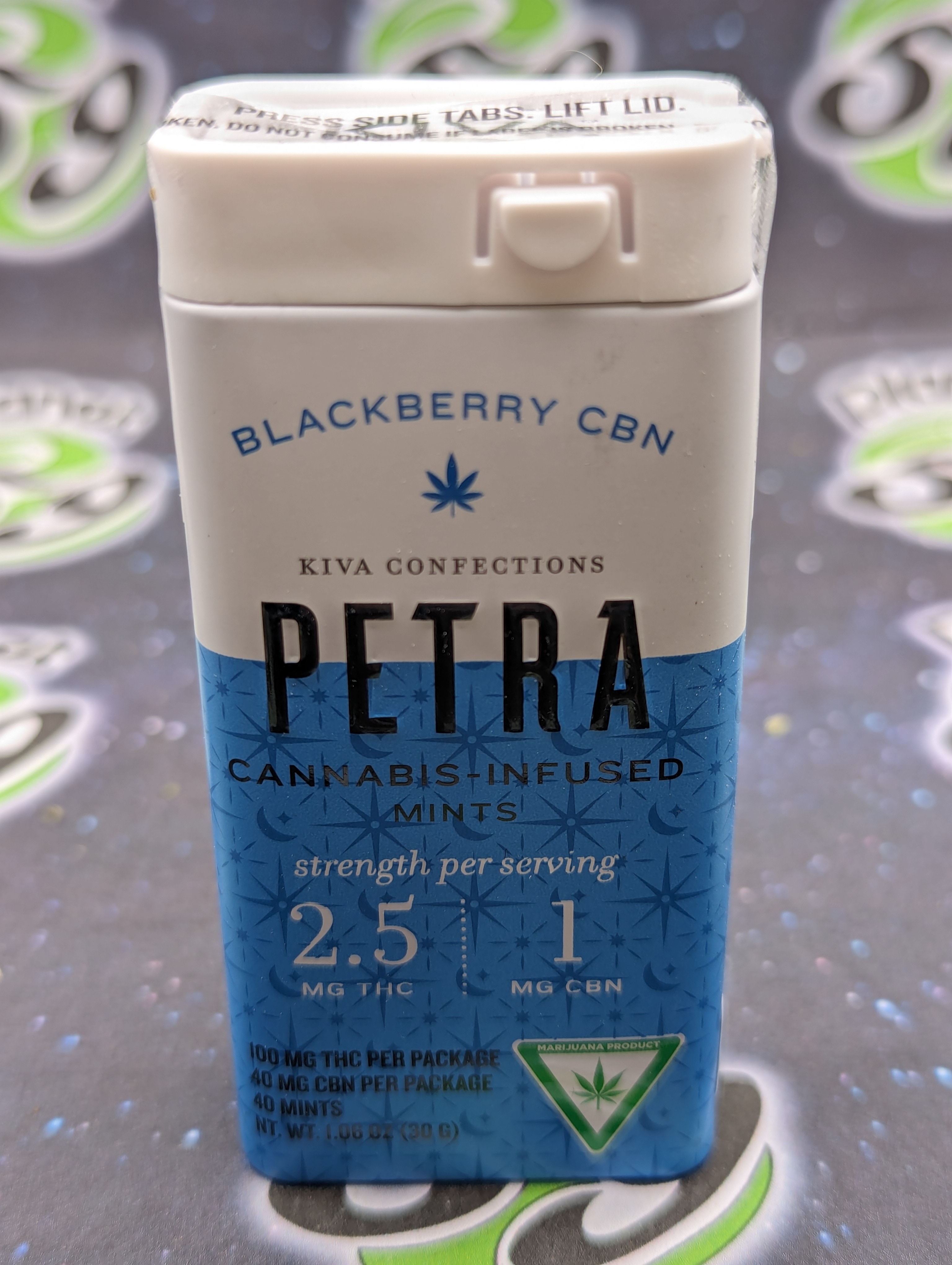 Blackberry | 100mg THC : 40mg CBN Mints