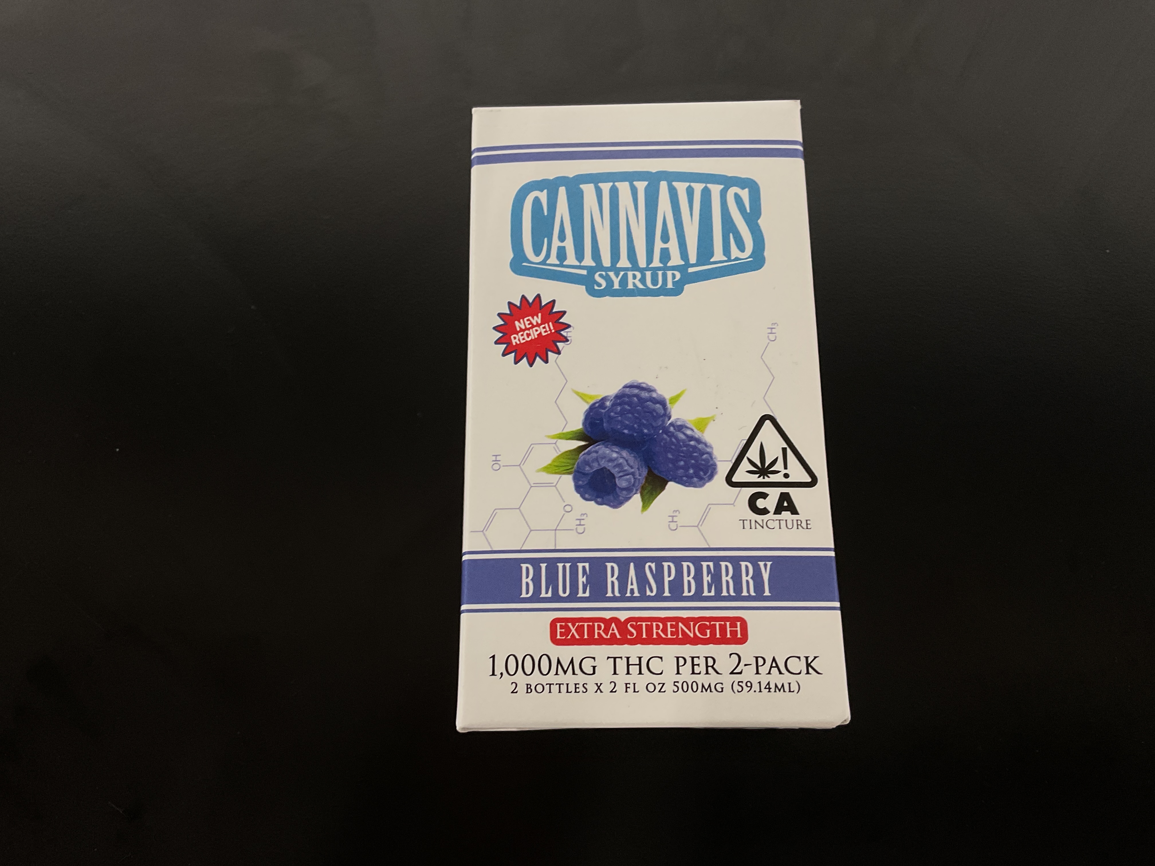 Syrup Extra Strength Blue Raspberry