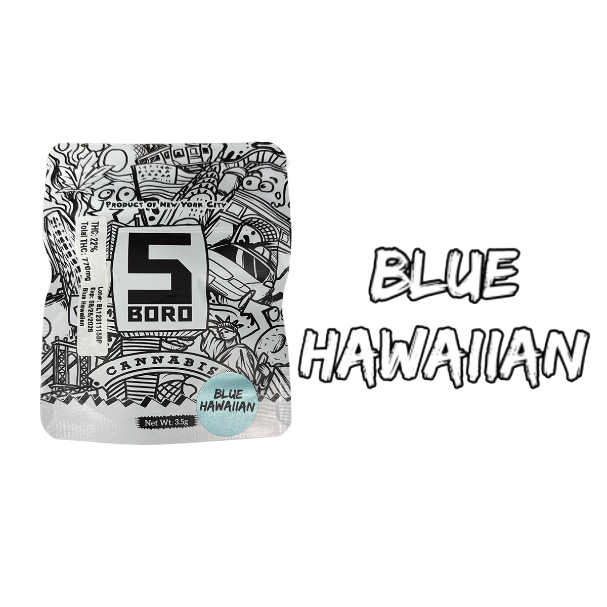 Blue Hawaiian | Flower | 3.5g