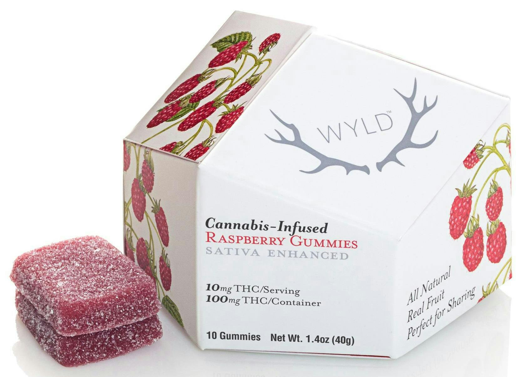 Wyld - Gummies - Boysenberry (1:1:1) (CBD:CBN:THC) 100mg