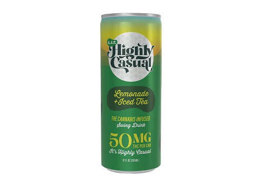 Highly Casual - Lemonade Iced Tea 50mg