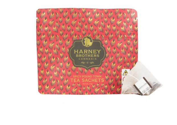 Harney Brothers Cannabis - Spicy Pound Town Tea Sachets 5pk - 50mg