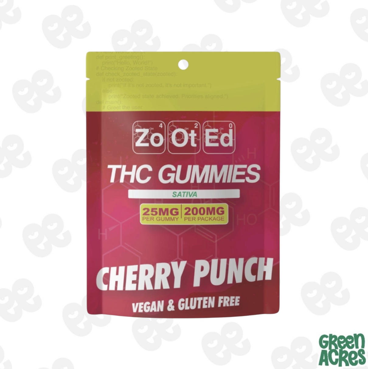 Cherry Punch 200MG Gummies (8x25mg)