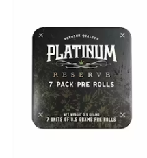 Platinum Reserve Purple Haze 7pk Prerolls