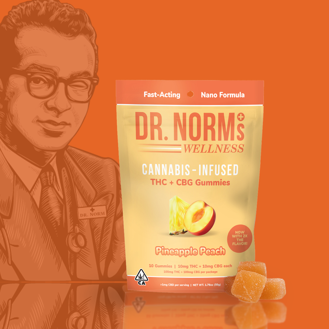 DR. NORM'S: Pineapple Peach + Fast-acting