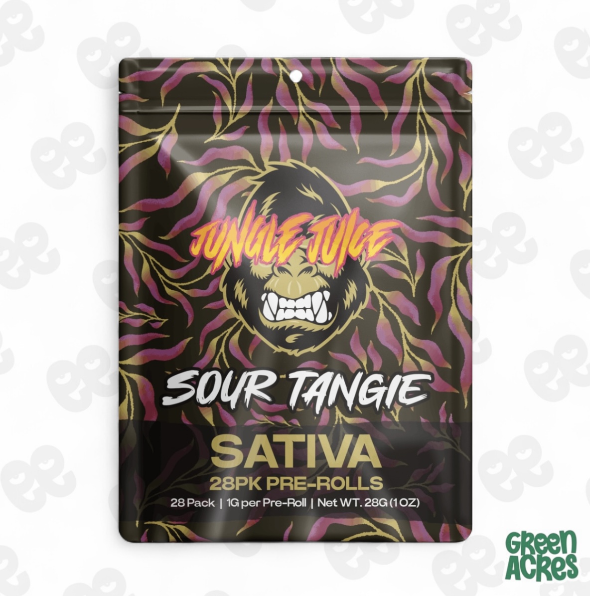 Sour Tangie 28 Pack 1G Pre-Roll's