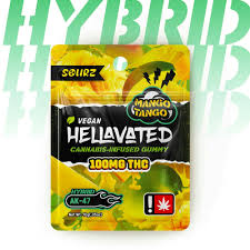 EDIBLE GUMMY - 100MG - SOUR MANGO TANGO