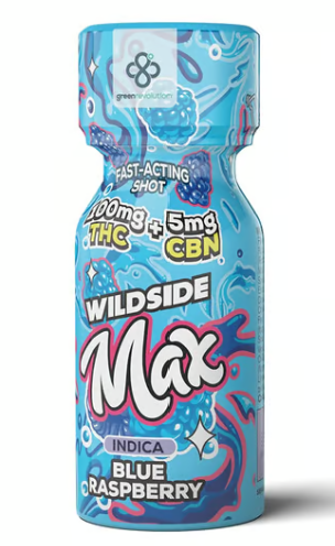 Green Revolution | Blue Raspberry | Nano Shot MAX | 20:1 THC:CBN | 100mg