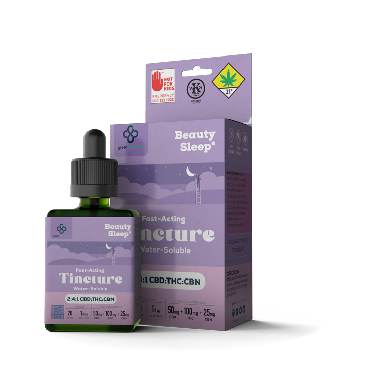Green Revolution | Beauty Sleep (4:2:1) | Tincture | 100mg