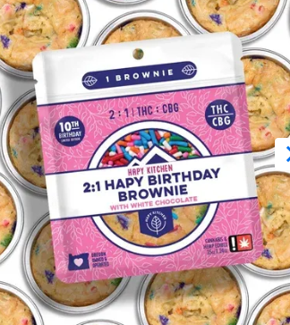 Hapy Kitchen: Hapy Birthday + White Brownie