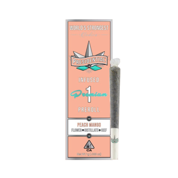 Presidential | 1g Infused Preroll | Peach Mango