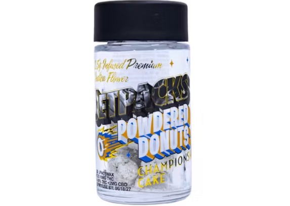 Jetpacks - Championship Cake Powdered Donuts Flower - 3.5g