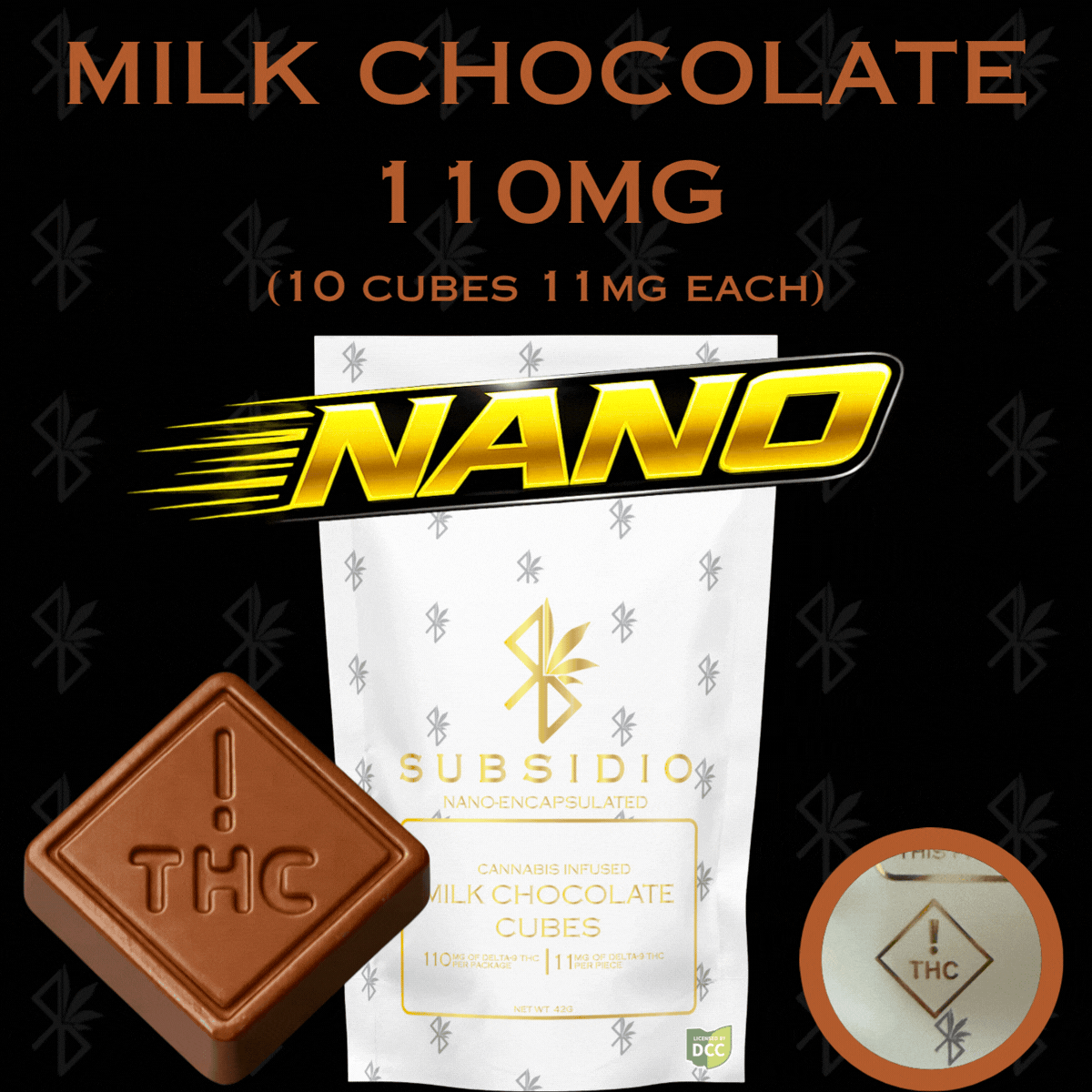 Milk Chocolates Nano Imulsified