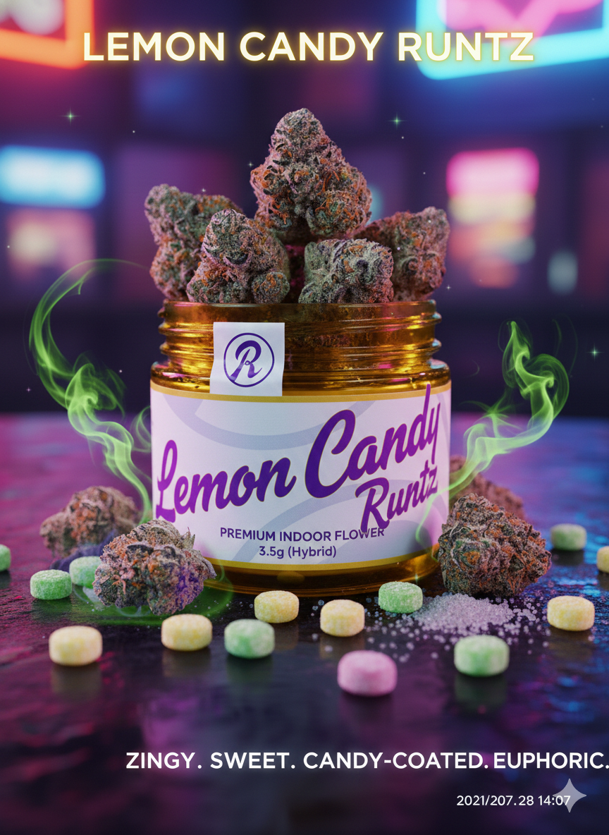 Runtz | Flower | Lemon Candy Runtz | 3.5g