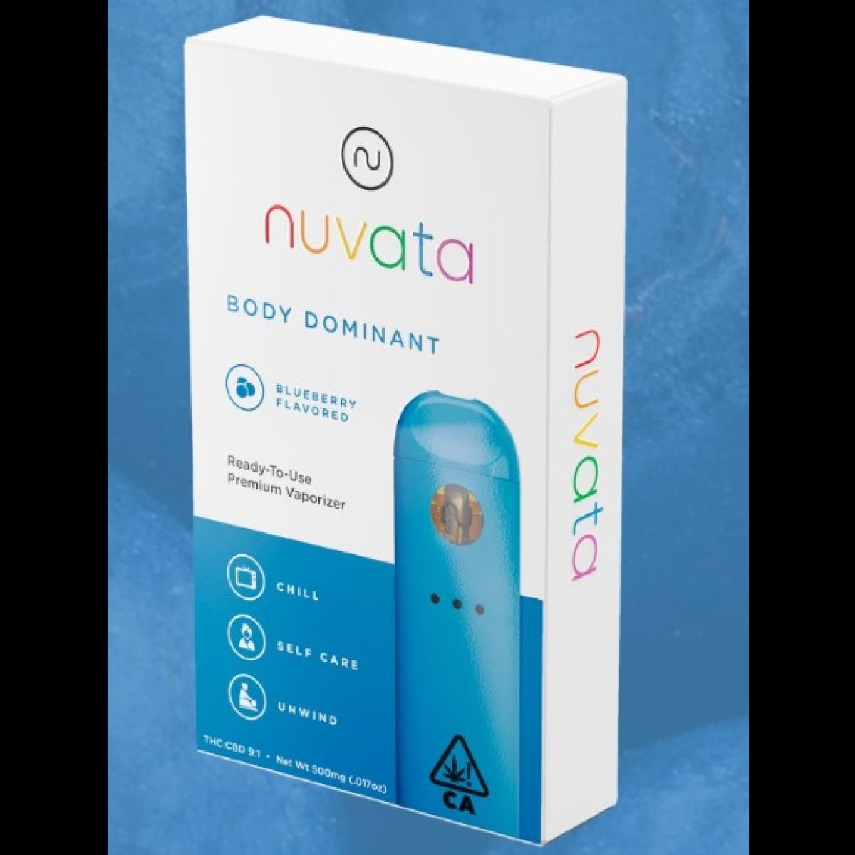 Nuvata | Blueberry 9:1 THC:CBD Disposable