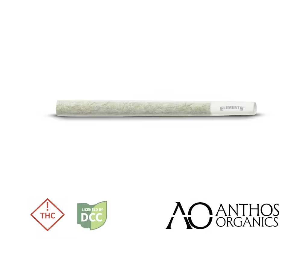 Rebel x Anthos | Double OG Chem (SSU) Pre-roll | 1g | Hybrid
