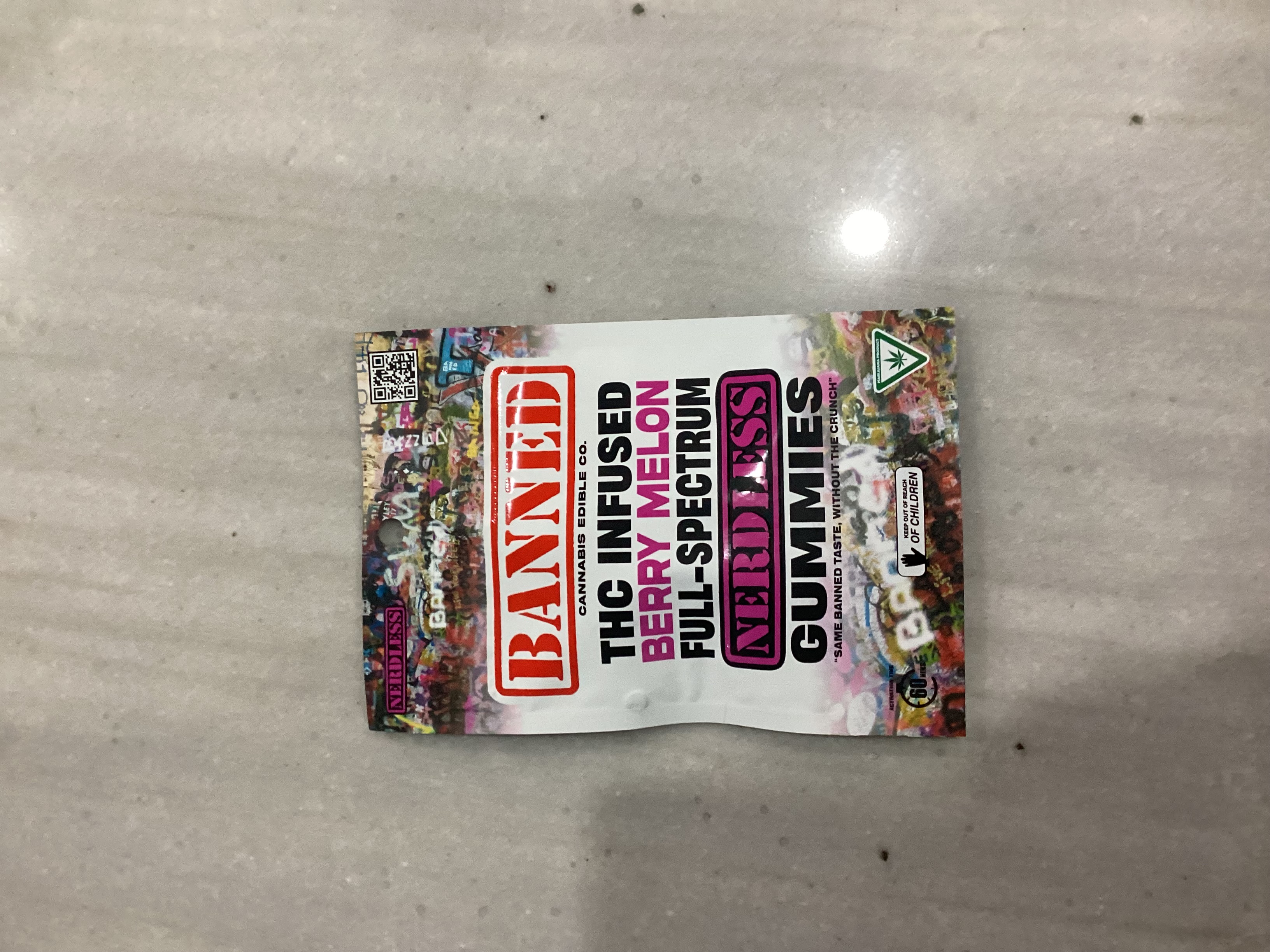 NERDLESS GUMMIES | 200MG | BERRY MELON