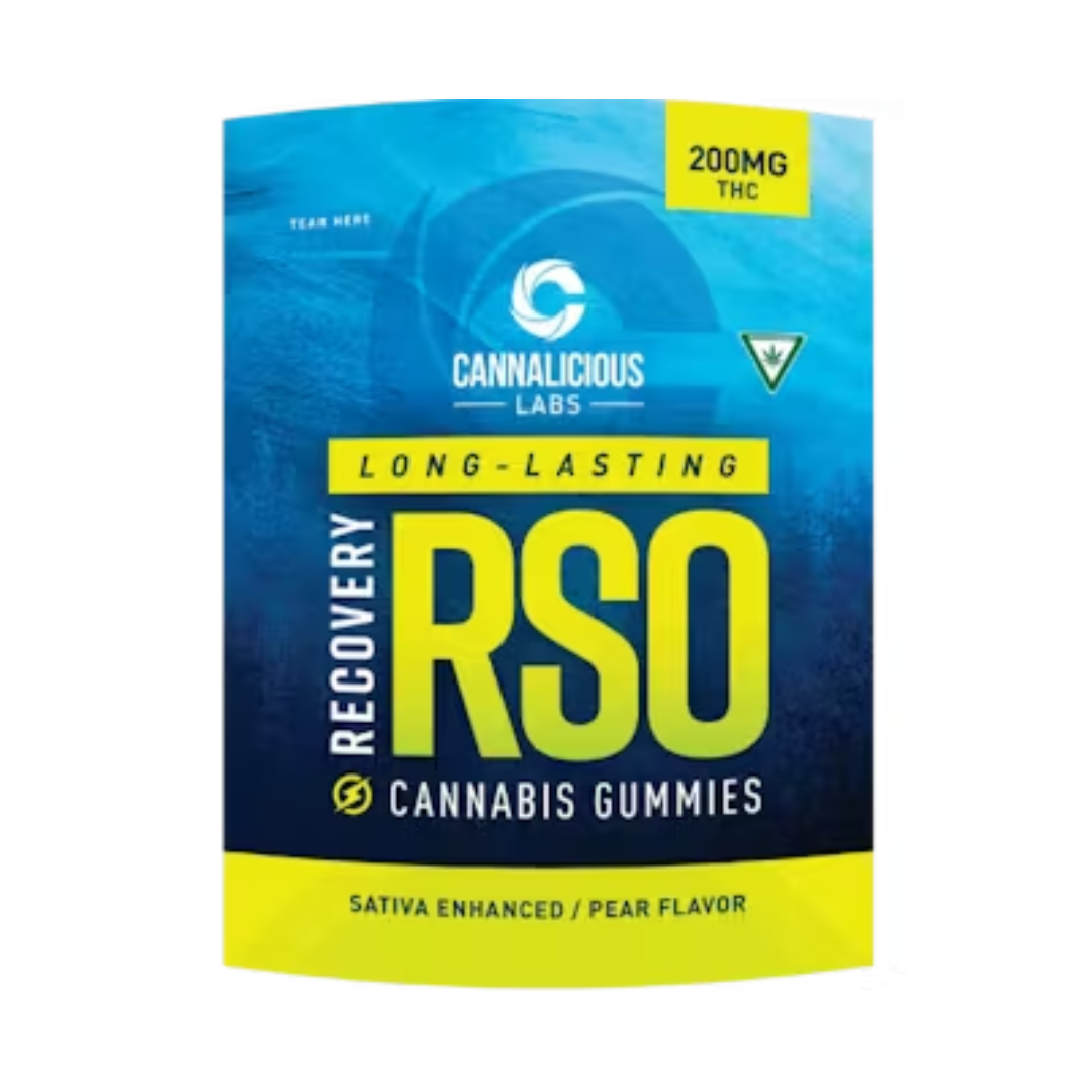 Cannalicious Labs - 200mg RSO Gummy Recovery - Pear