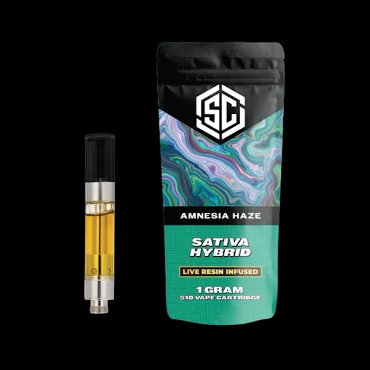 Society C Amnesia Haze Live Resin Cart 1.0g