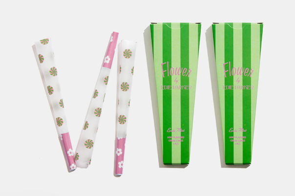Edie Parker Crush Cones Mint
