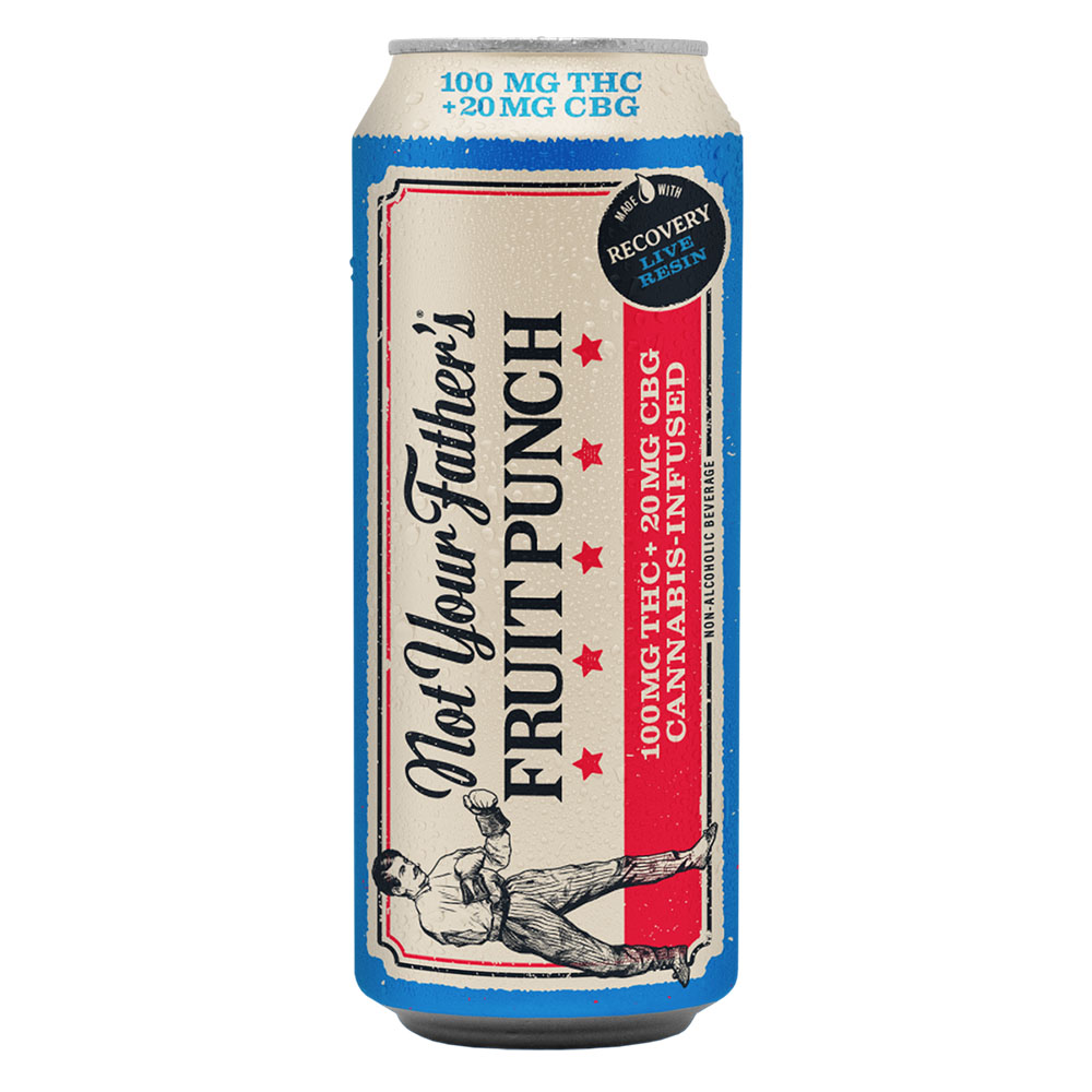 Not Your Father's - Fruit Punch 5:1 THC:CBG - Infused Soda - 16oz/100mg
