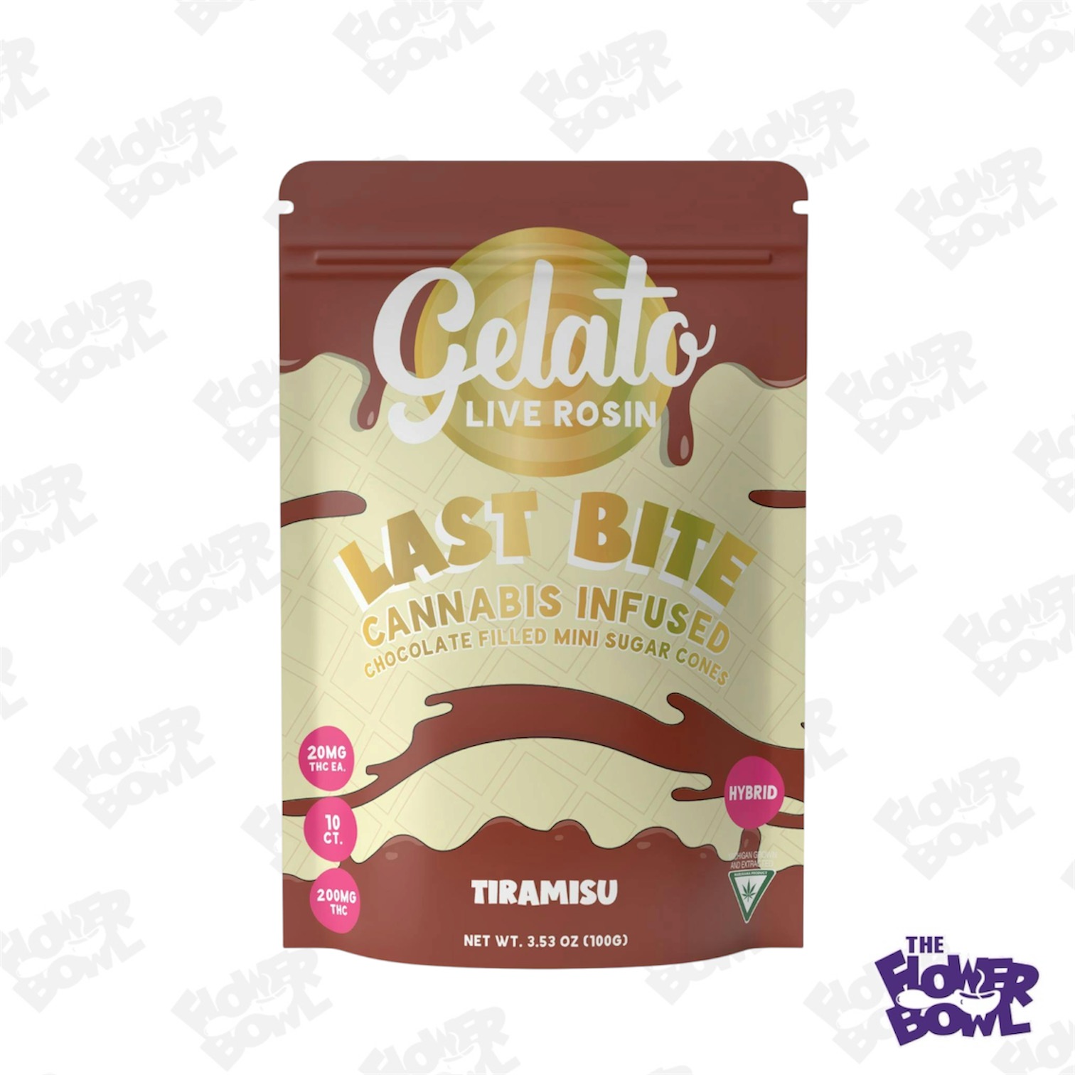Gelato: Tiramisu Live Rosin 200MG Last Bites