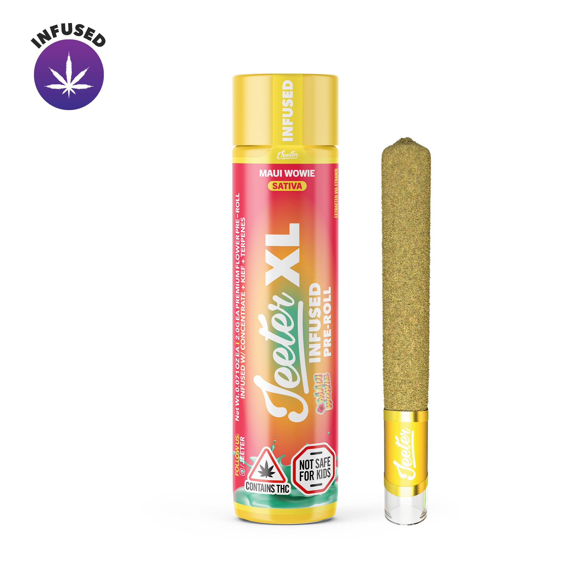 Maui Wowie XL | Infused Pre-Roll 1pk | 2g product photo
